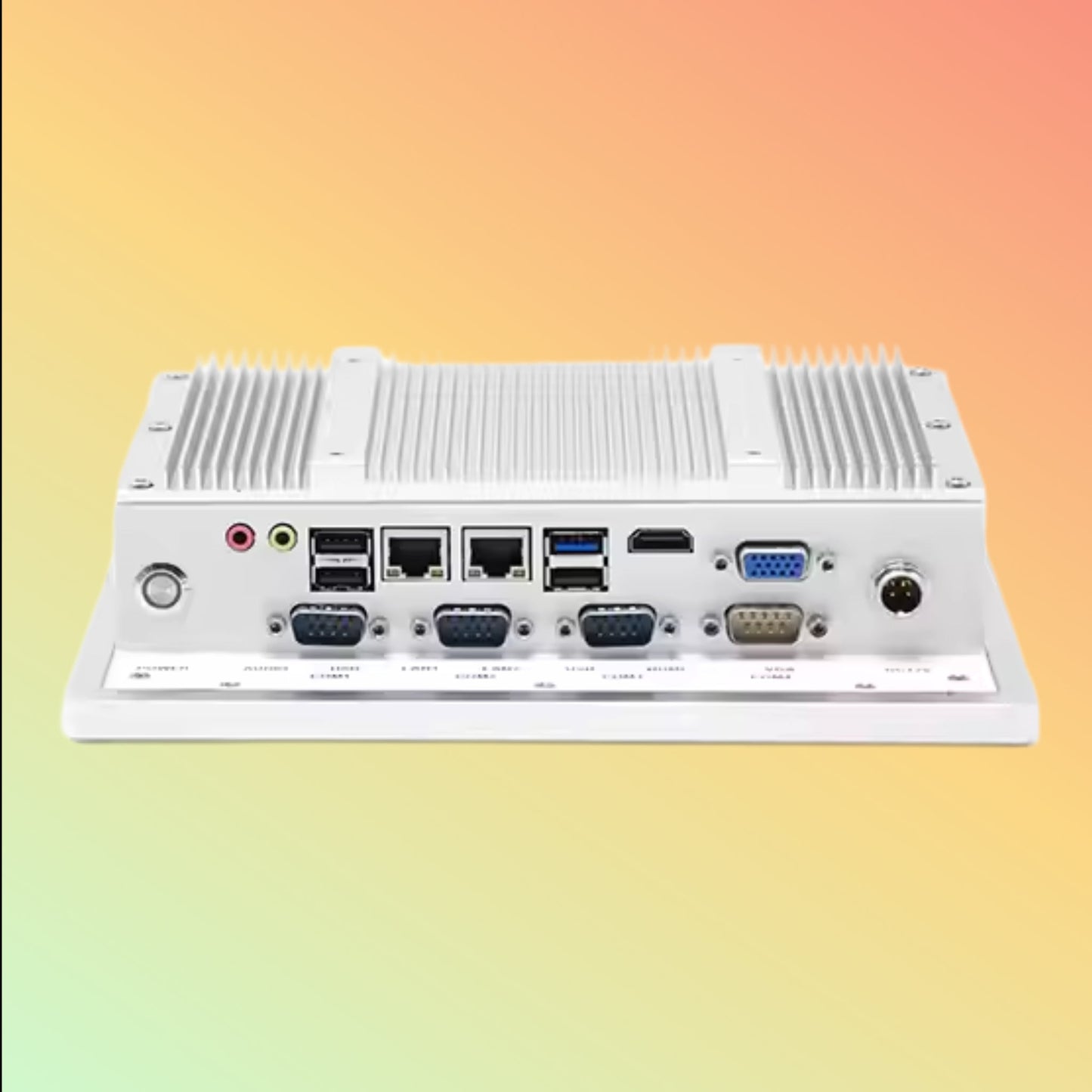 10" Fanless Industrial Touch Panel PC – Dual LAN, Win10/Linux, 9–36V - NEOTECH