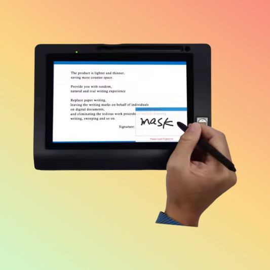 10.1" Electronic Signature Pad – Fingerprint, Secure, Programmable, OEM - NEOTECH