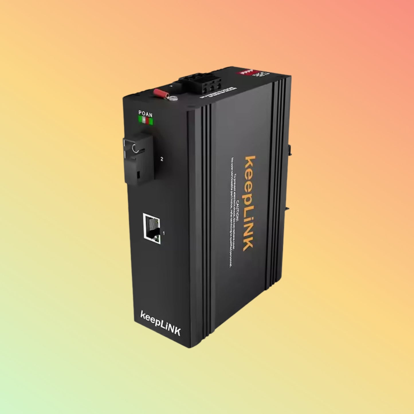 10/100/1000m Single Mode Dual fiber 1310nm Industrial Gigabit PoE Media Converter - NEOTECH