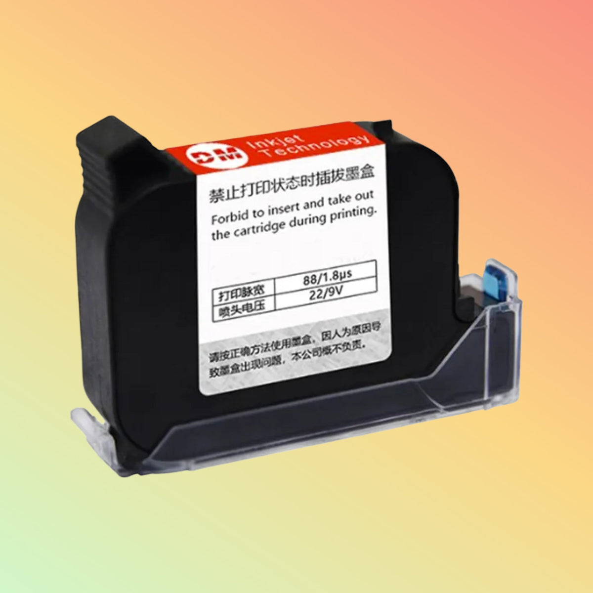12.7mm Quick - Dry Solvent Ink Cartridge for TIJ Printers - NEOTECH