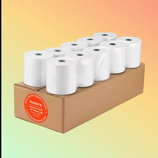 175Gsm Till 80Mm Direct Thermal Pos Thermal Paper Rolls - NEOTECH