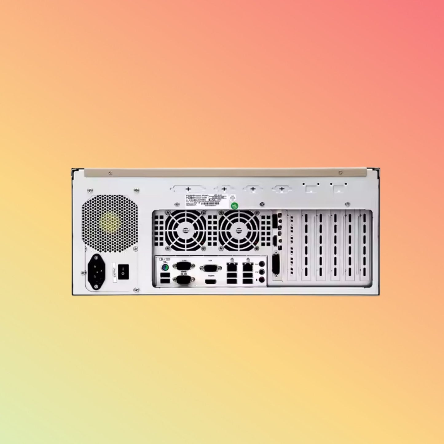 Oem 4u Industrial Server Case Computer Server Chassis for Intel Core 2-13th Gen Processo