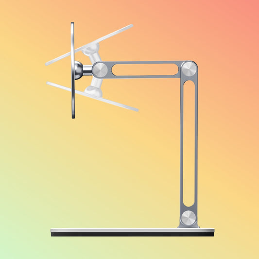 C47 Foldable Magnetic Tablet Stand – 360° Aluminum Base - NEOTECH