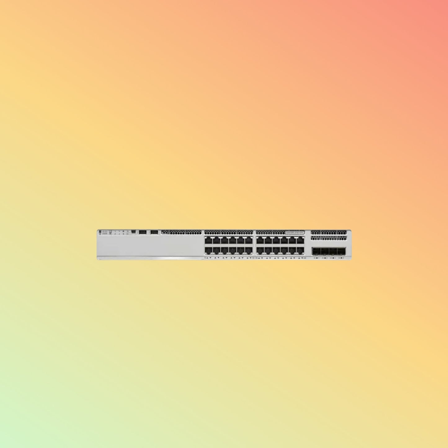 Cisco Catalyst 9200 – 56Gbps, 83.33Mpps, 24 PoE+ RJ45, 4 SFP Uplinks - NEOTECH