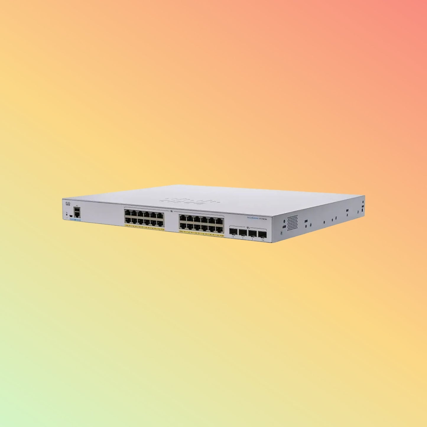 CISCO Catalyst C1000 – 128Gbps, 24xRJ45, 4xSFP+, 370W PoE - NEOTECH