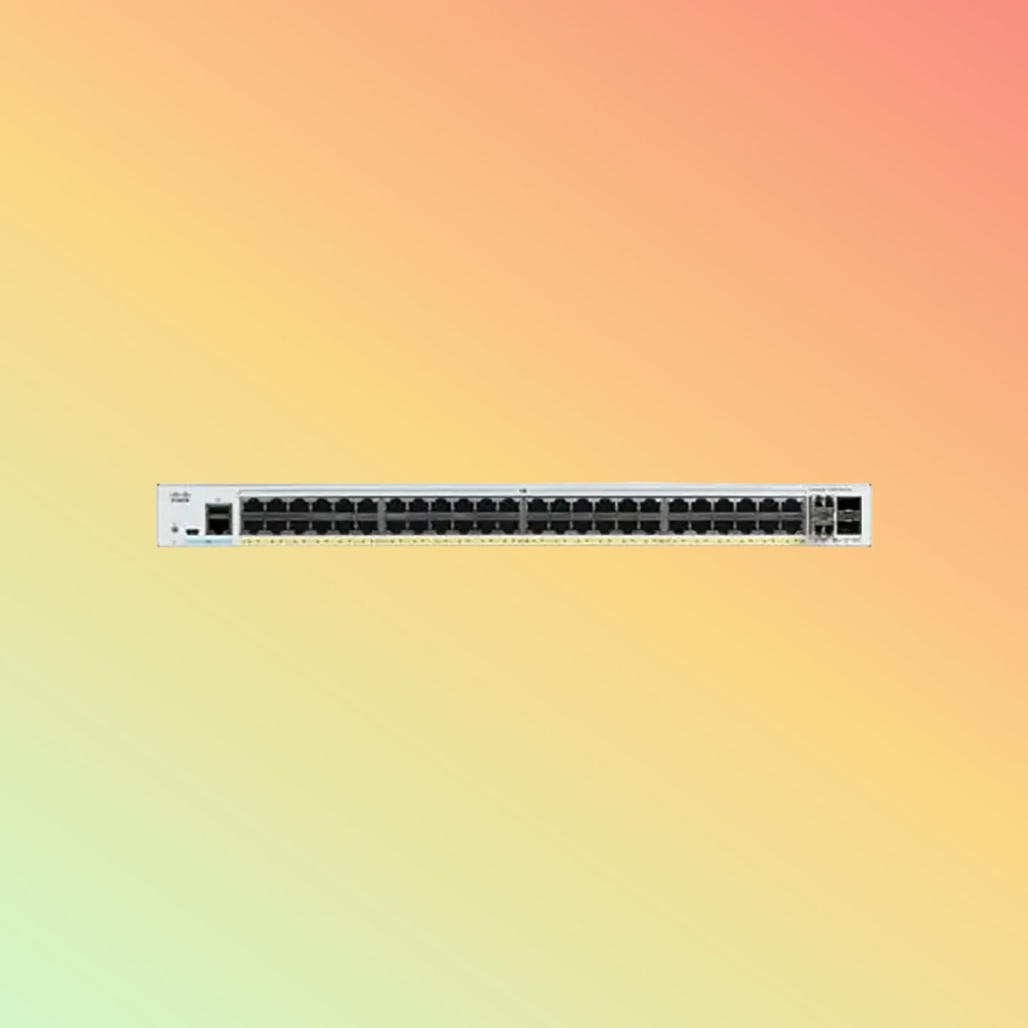 Cisco Catalyst C1000 – 176Gbps, 77.38Mpps, 740W PoE, 48 RJ45, 4 SFP+ Uplinks - NEOTECH