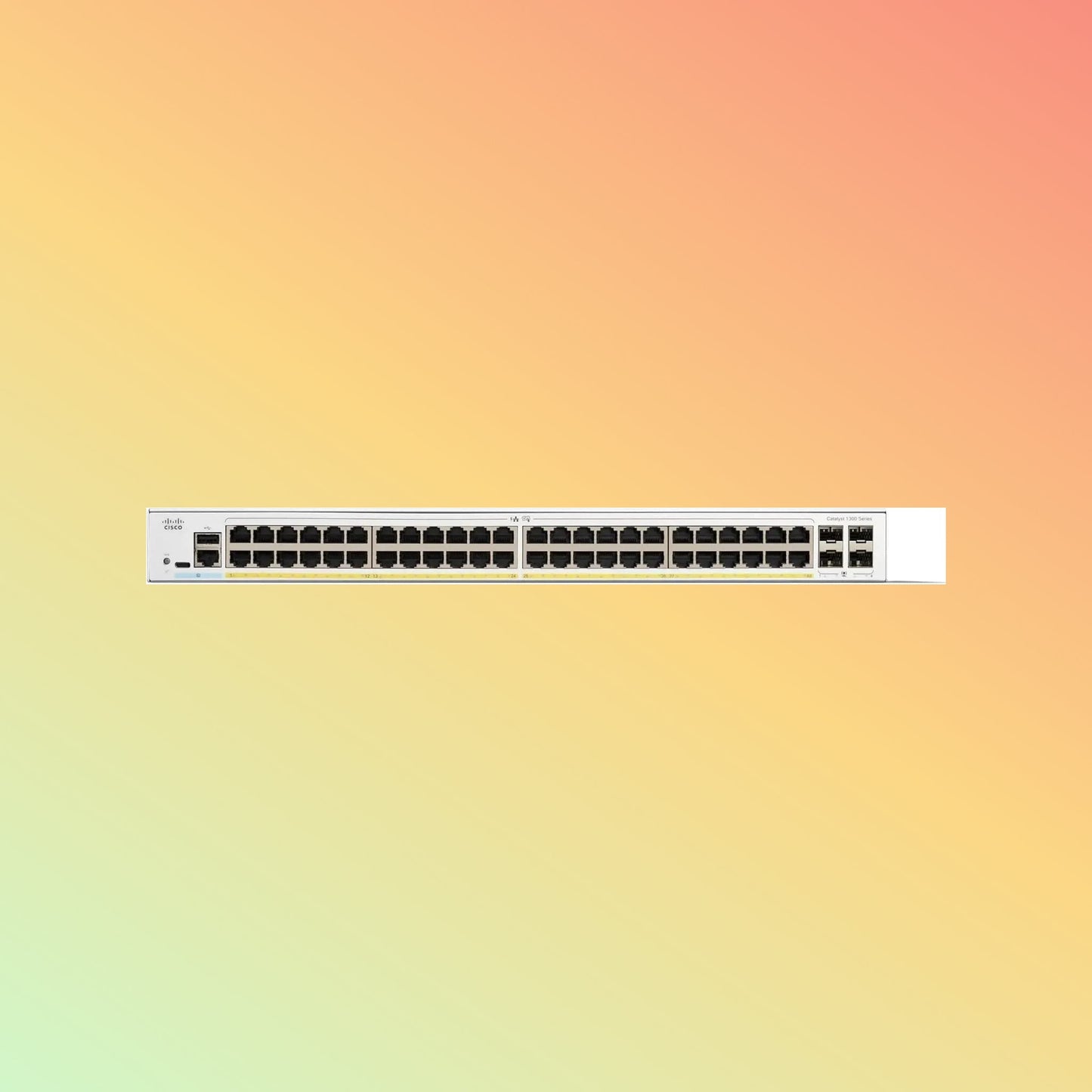 CISCO Catalyst C1300 – 104Gbps, 48xRJ45, 4xSFP, Managed PoE - NEOTECH