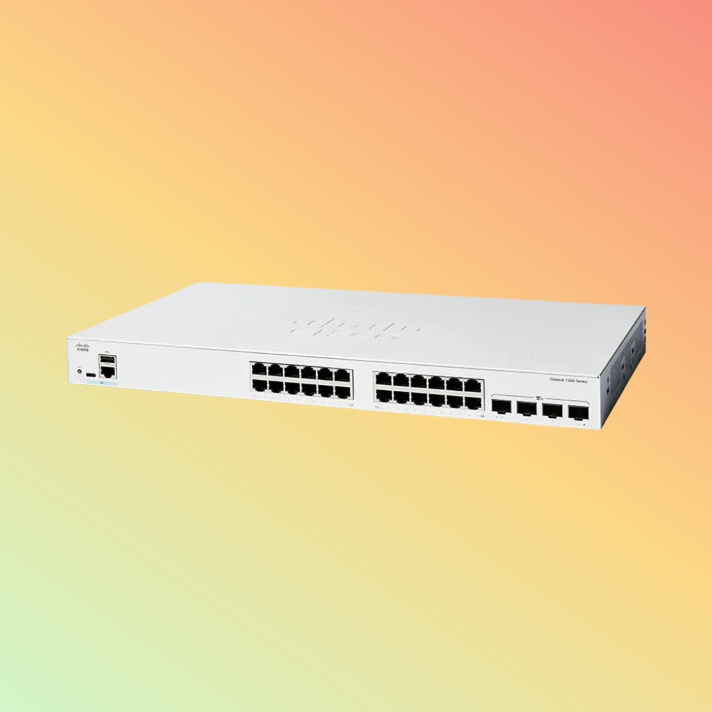 CISCO Catalyst C1300 – 128Gbps, 24xRJ45, 4xSFP+, Managed - NEOTECH