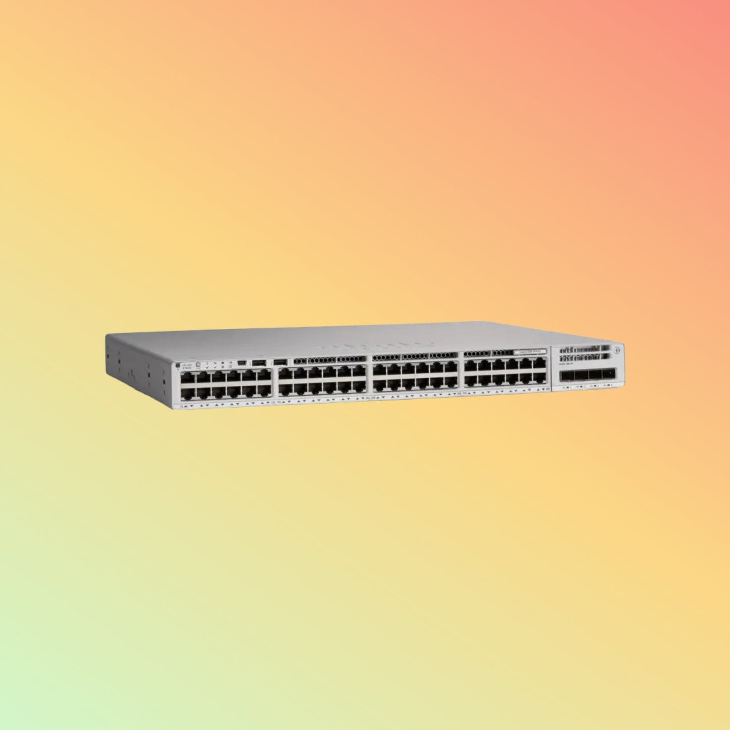Cisco Catalyst C9200 - 48P – 176Gbps, 130.95Mpps, 48 PoE+ Ports - NEOTECH