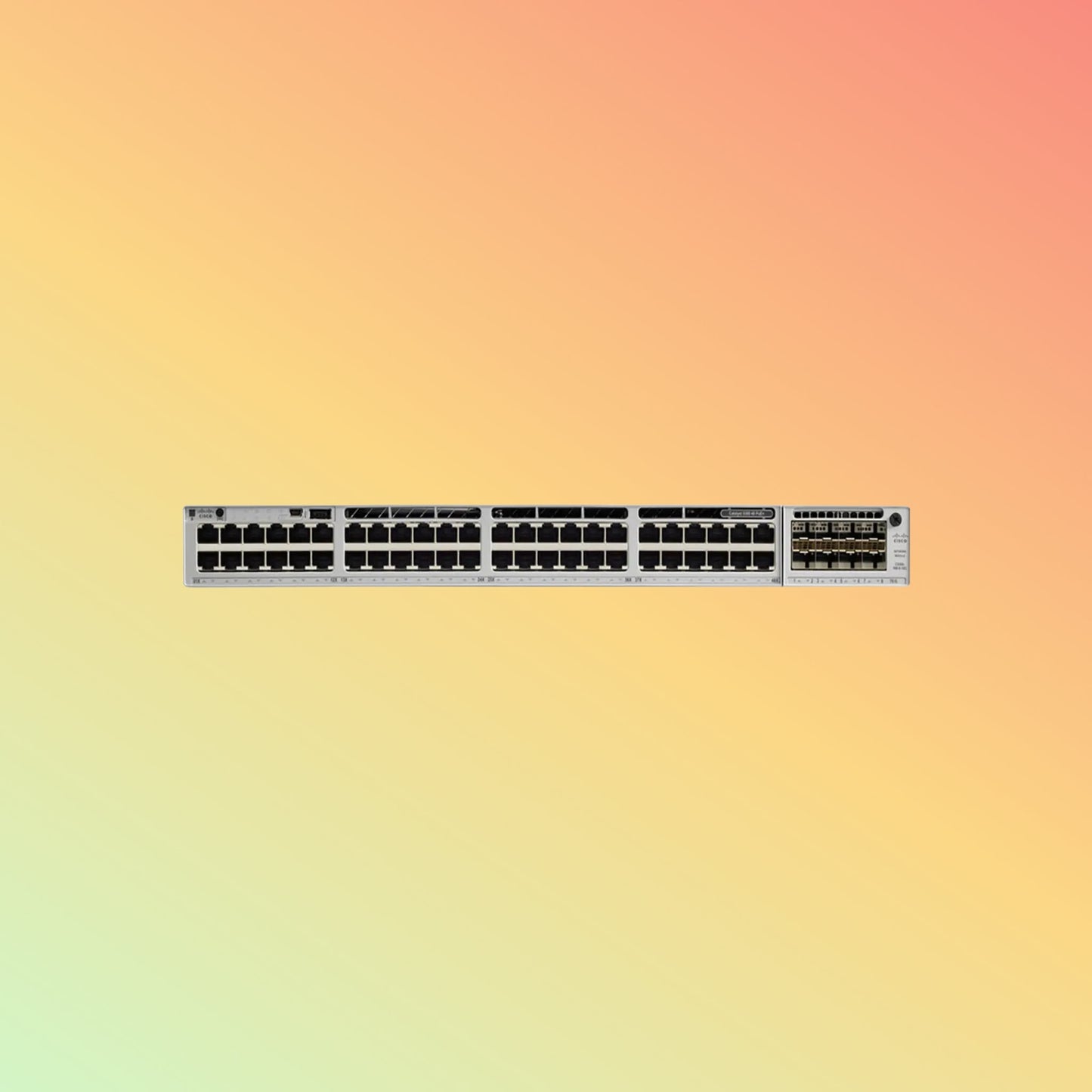 CISCO Catalyst C9200L – 176Gbps, 48xRJ45, 4xSFP+, 370W PoE - NEOTECH