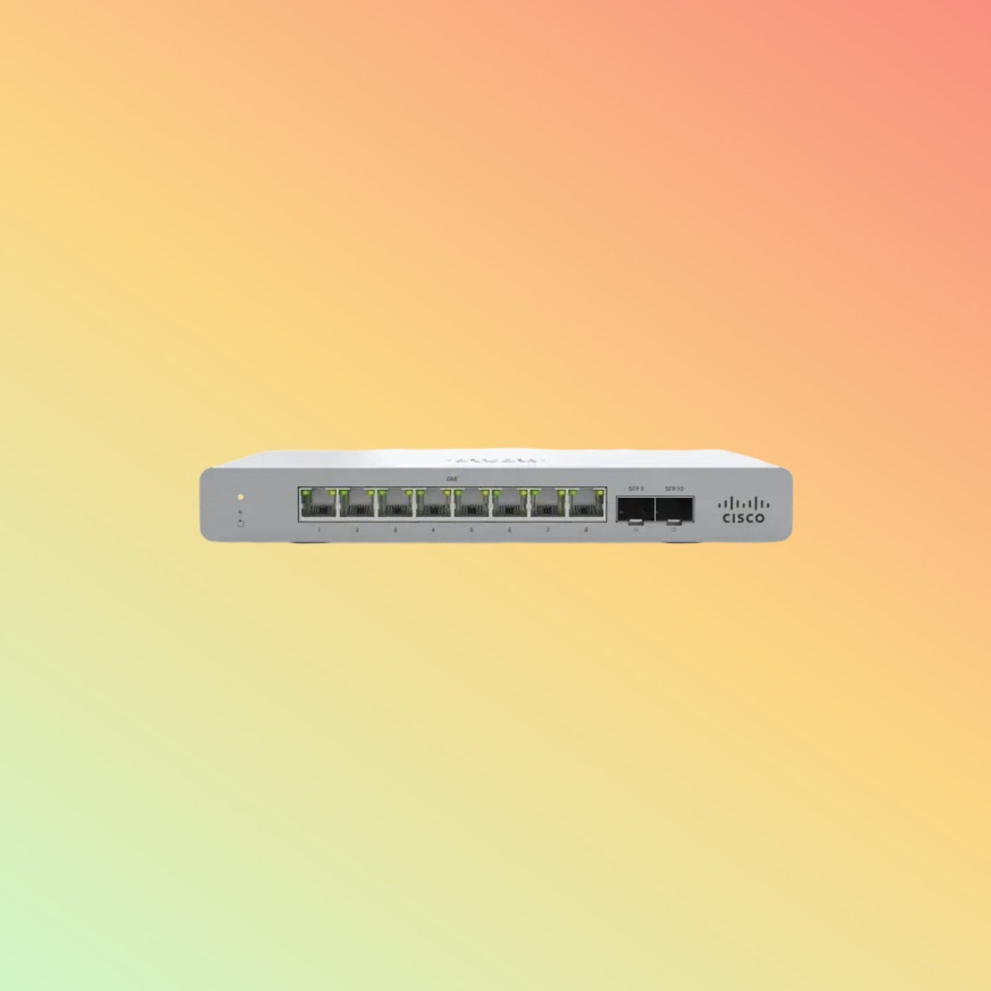 Cisco Meraki MS120 – 20Gbps, 14.88Mpps, 8 RJ45, 2 SFP Ports - NEOTECH