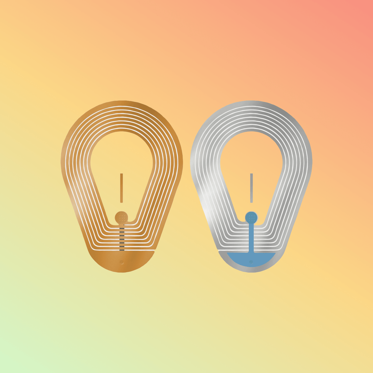 Epowsens RF4056, Custom 8.2MHz Transparent EAS RF Soft Shoe Label, Deactivatable - NEOTECH
