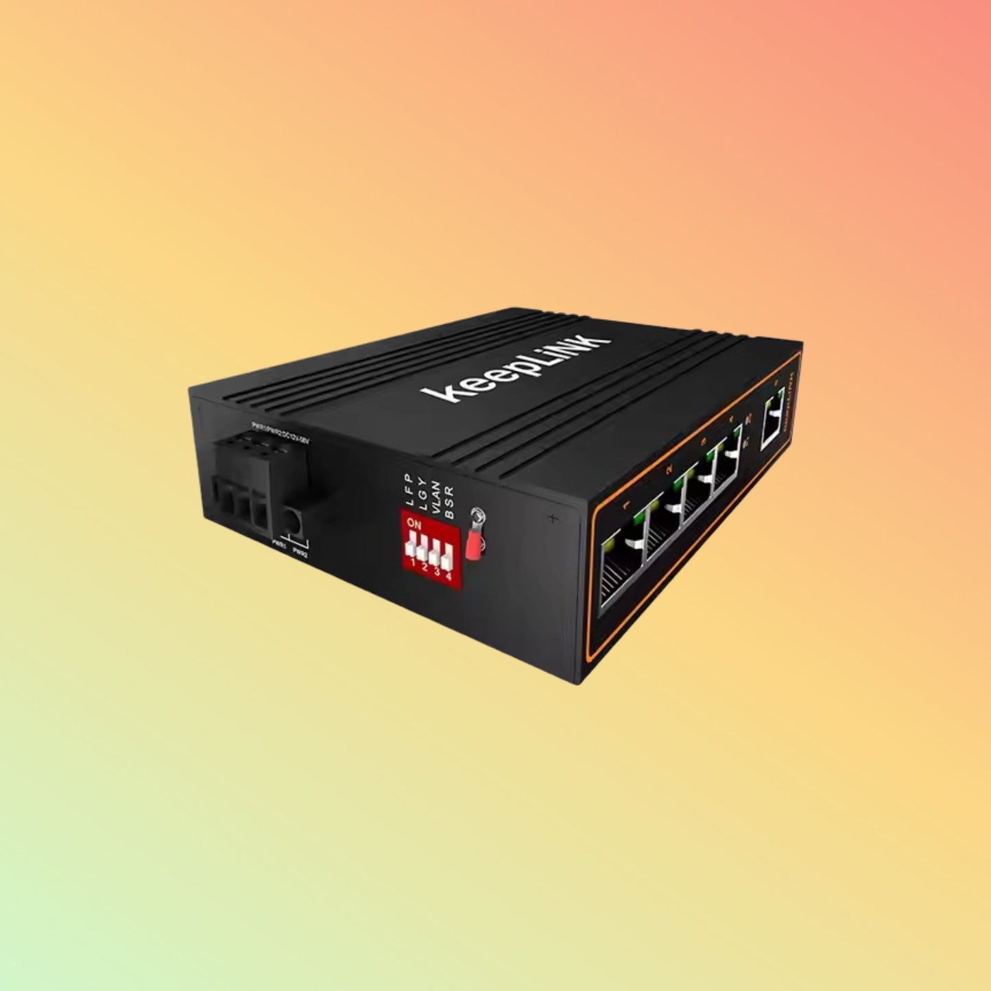 Factory Wholesale 5 Port Poe Switch Industrial Ethernet 10/100/1000mbps Unmanaged Gigabit Ethernet Switch for Outdoor Project - NEOTECH
