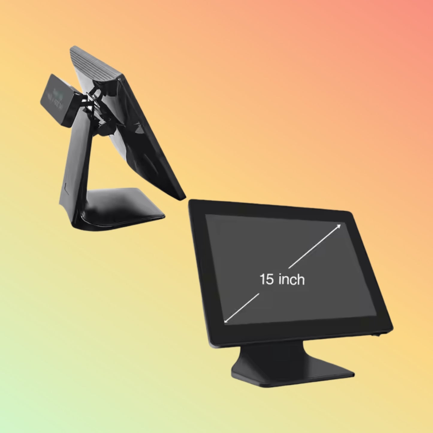 Geesung Pos System 15 Inch Grade A+ Panel Pos System Hardware Set for Restaurant - NEOTECH