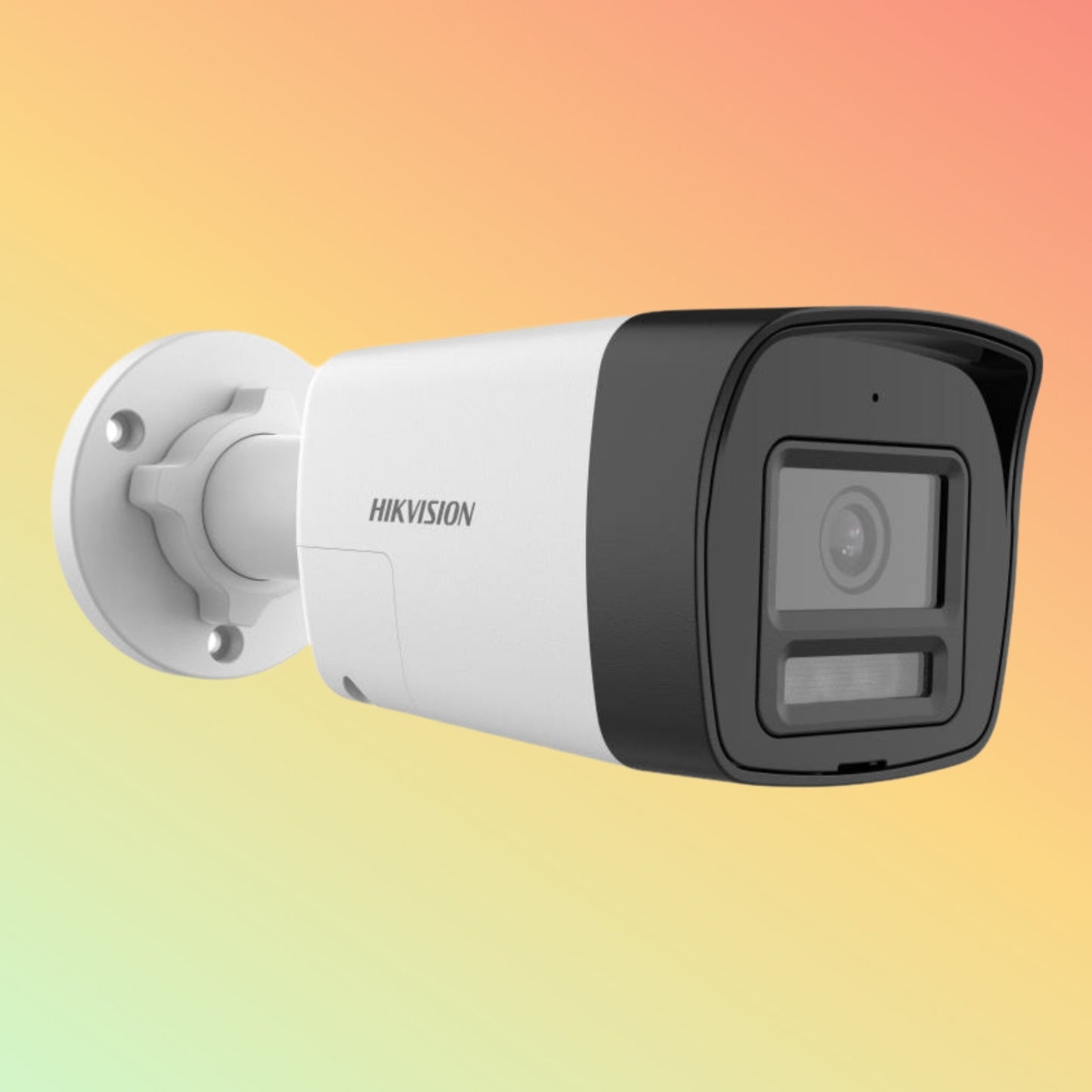 Hikvision DS - 2CE16U0T - LXTS NEW 4K Two Way Audio & Siren Fixed Mini Bullet Camera - NEOTECH