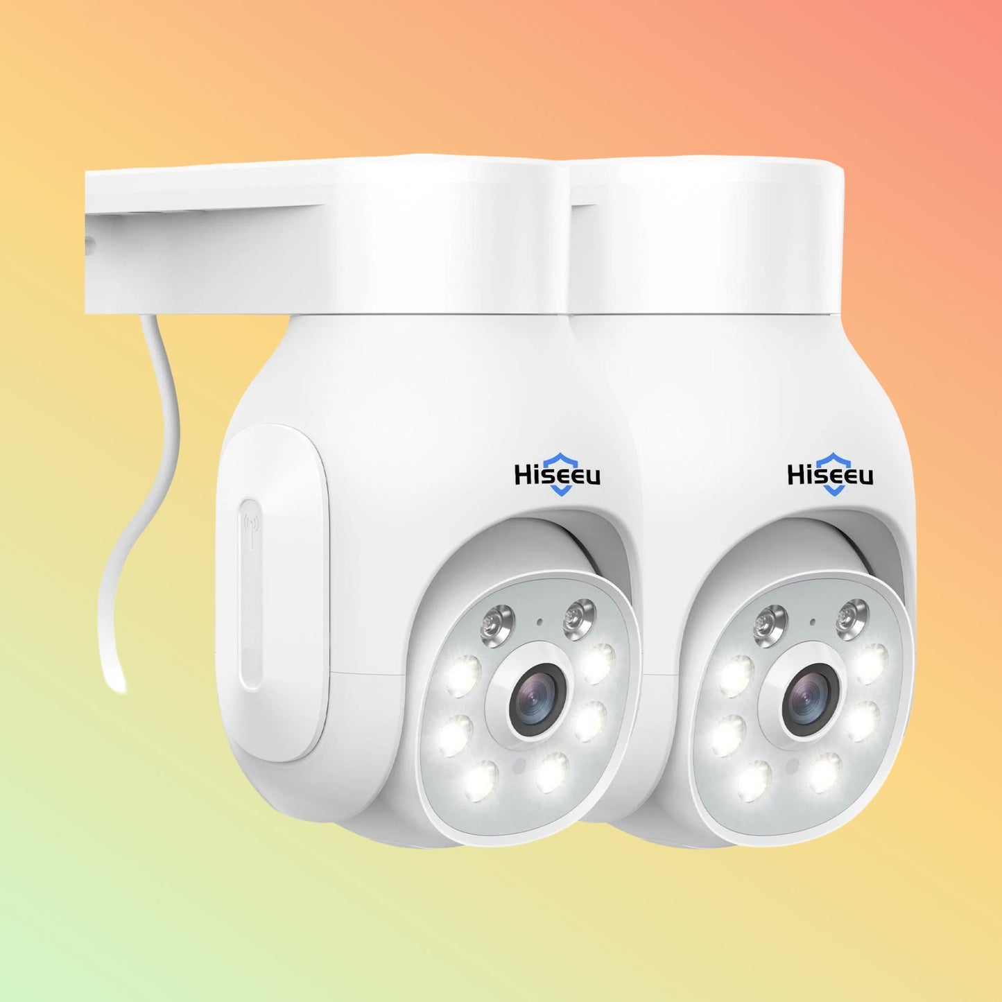 Hiseeu 2K 3MP PTZ ๐ฏ๐ฒ๐ฌยฐ ๐๐๐๐ฌ 2.4G&5G WiFi Security Camera Outdoor - NEOTECH