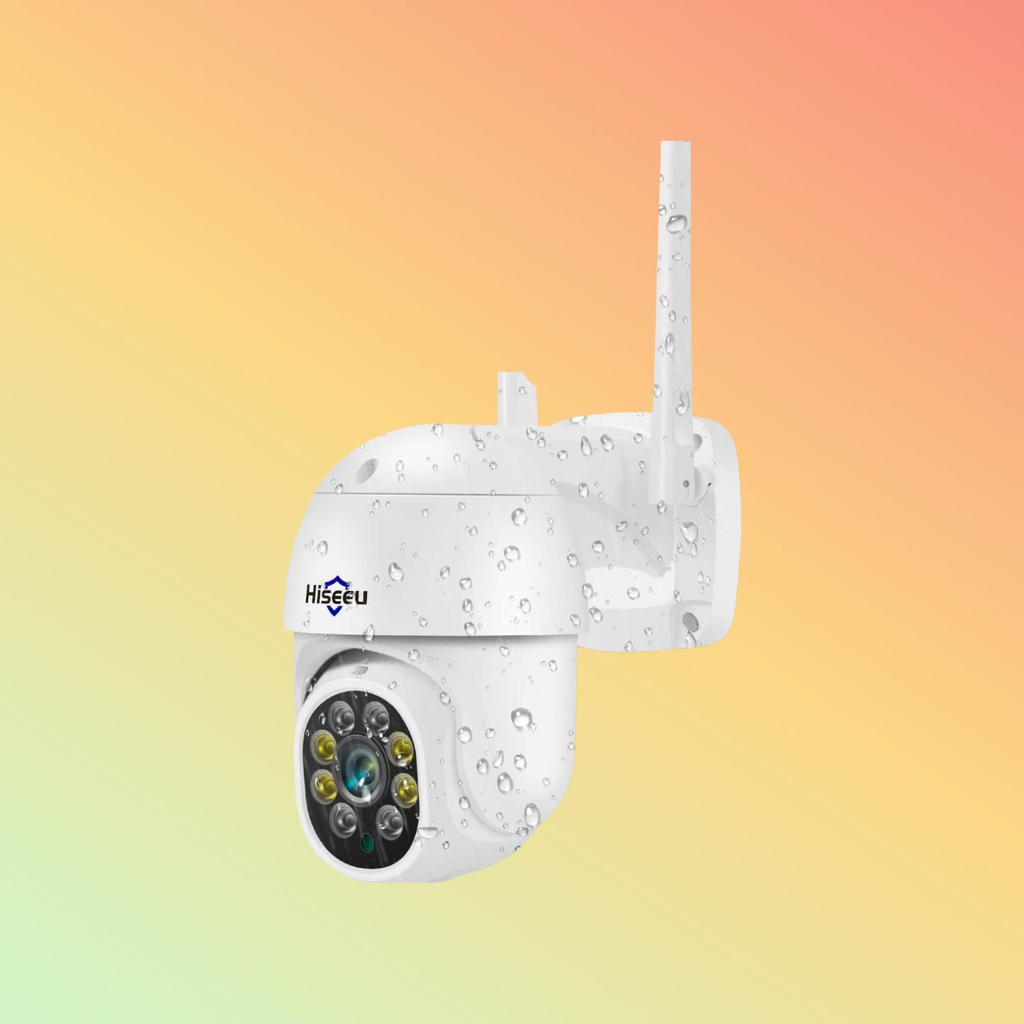 Hiseeu 2K 3MP PTZ 𝟯𝟲𝟬° 𝙑𝙞𝙚𝙬 Security Camera Outdoor with IP66 Waterproof - NEOTECH