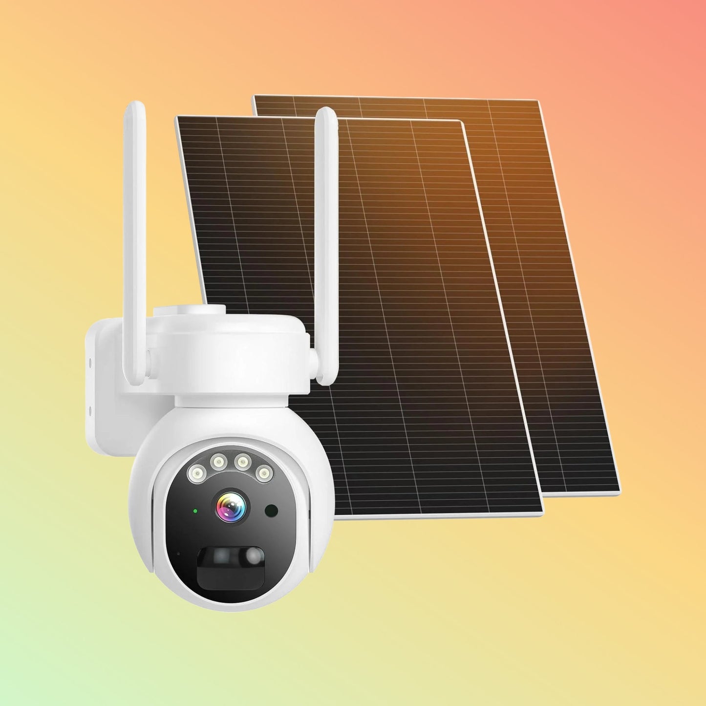 Hiseeu 2K 4MP No WiFi 24/7 Recording 4G Cellular Wireless Solar Camera PTZ ๐ฏ๐ฒ๐ฌยฐ ๐๐๐๐ฌ With 64G SD & SIM Card - NEOTECH