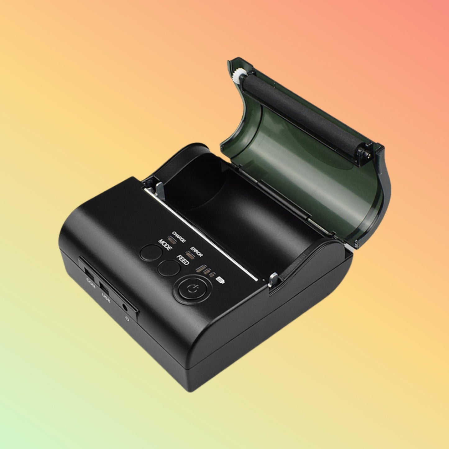 Ibocode Mini Portable Bill Tickets Printer USB Bluetooth 3 - Inch 80mm Thermal Receipt Printer For Android IOS Windows - NEOTECH