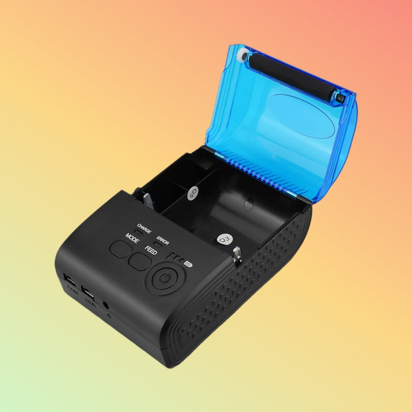 Ibocode Portable Mobile Printer Android Bluetooth USB 2 - Inch 58mm Mini Receipt Thermal Printer - NEOTECH