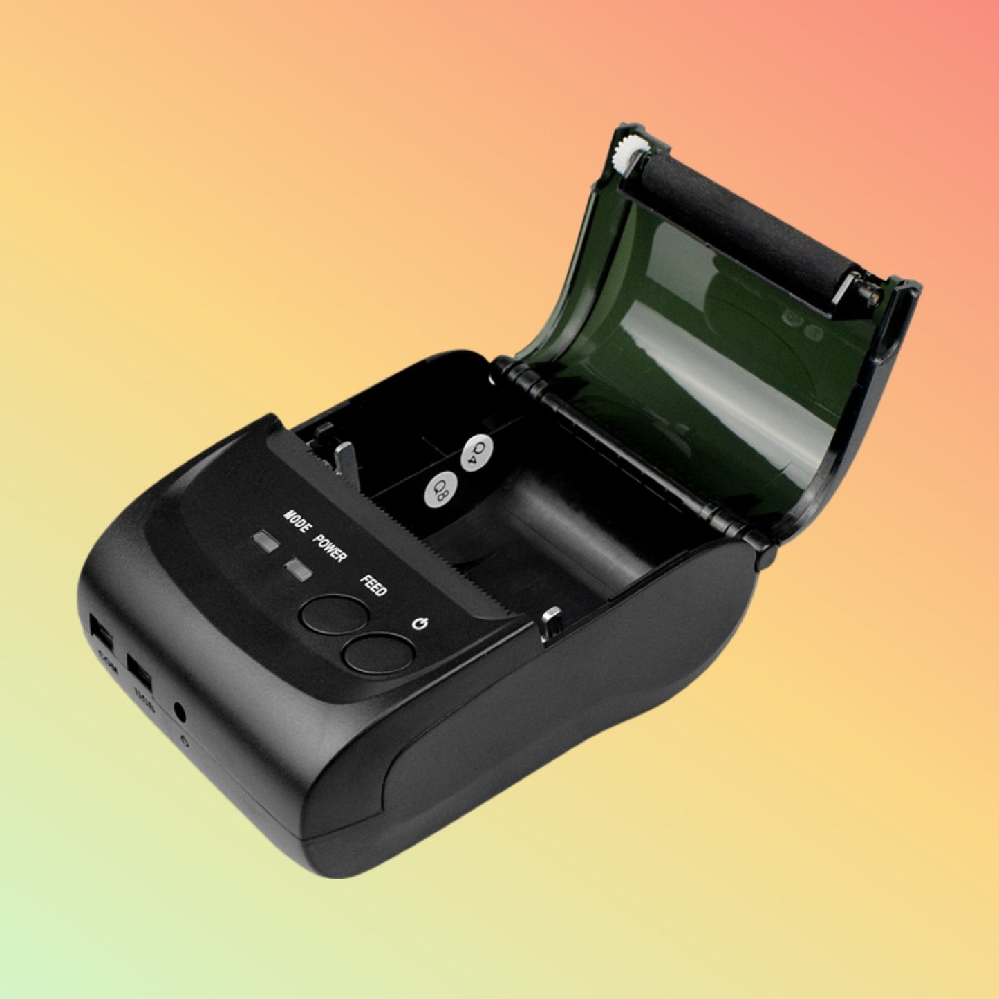 Ibocode Portable Printer Android Bluetooth USB 2 - Inch 58mm Mini Mobile Bluetooth Receipt Printer - NEOTECH