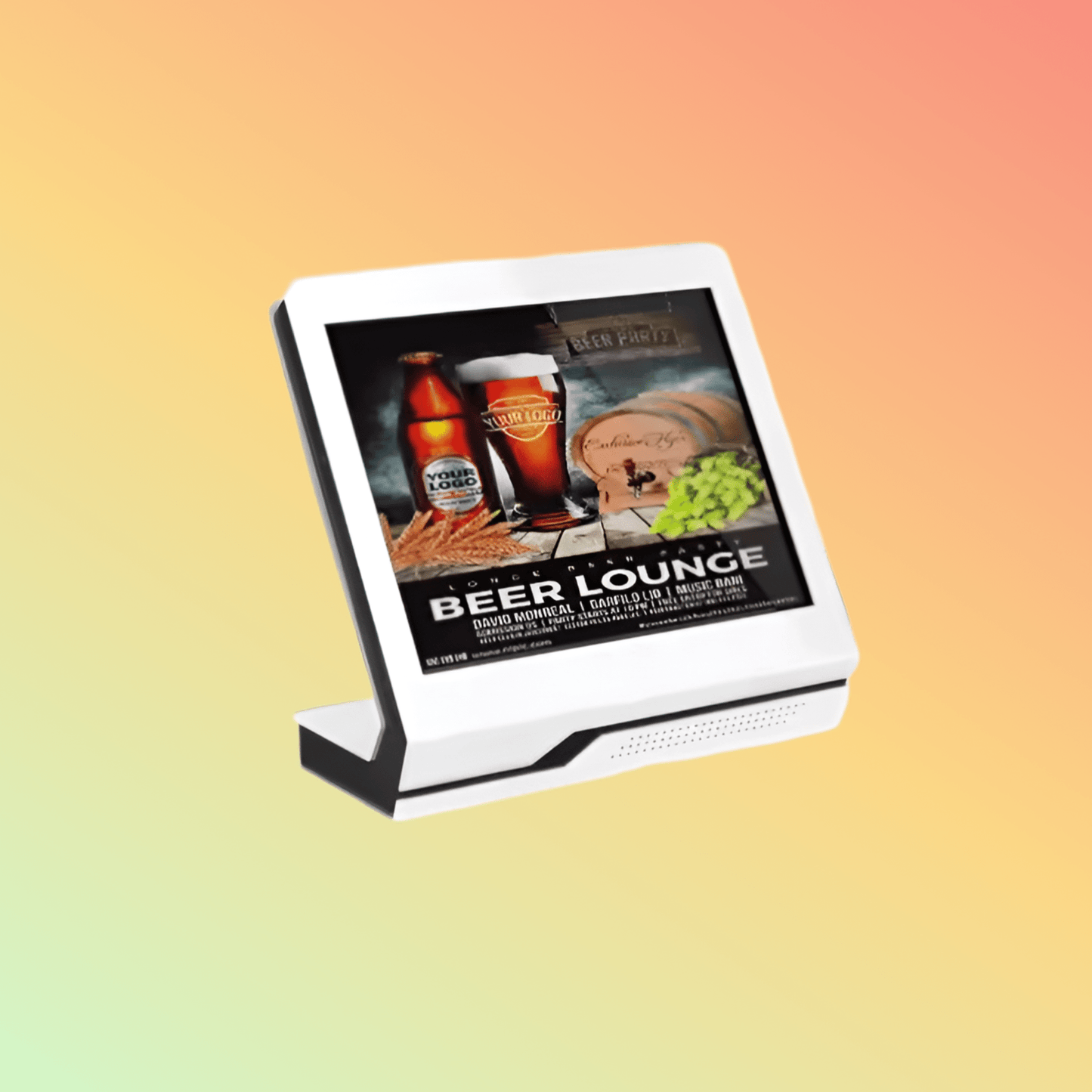 MAKEN 19" Desktop windows Digital restaurant touch screen self - service kiosk information - NEOTECH