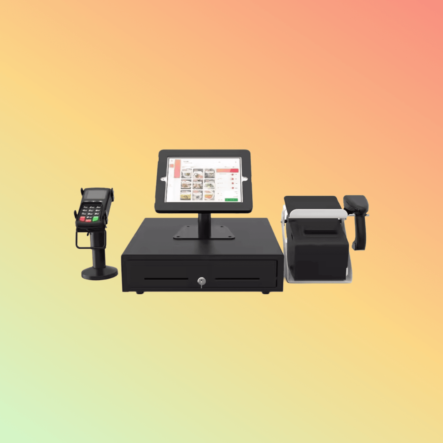 MAKEN Popular classics POS terminal solution cash drawer pos solution for supermarket - NEOTECH
