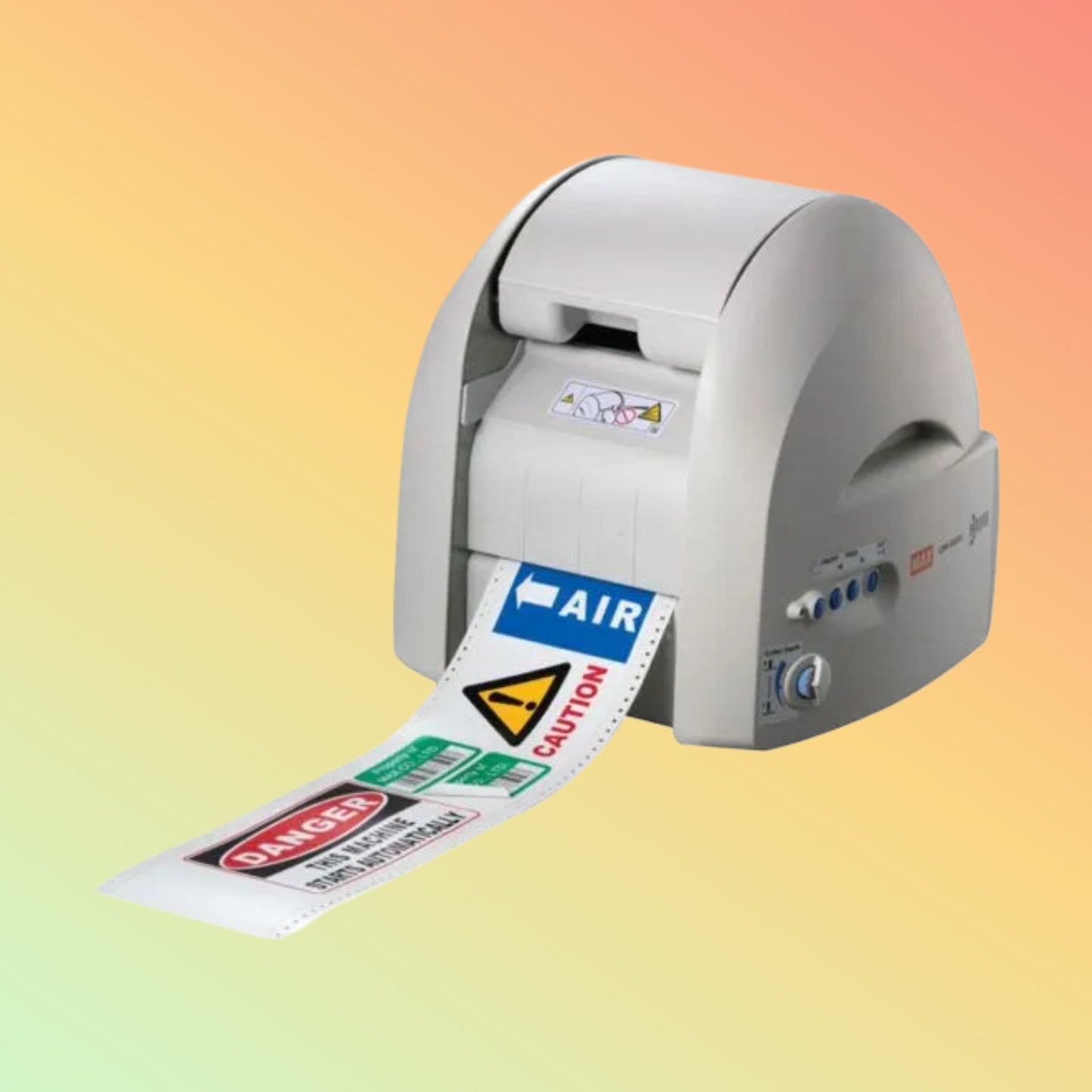 MAX CPM - 100SHG5 – All - in - One Color Label Printer, Laminator & Cutter - NEOTECH