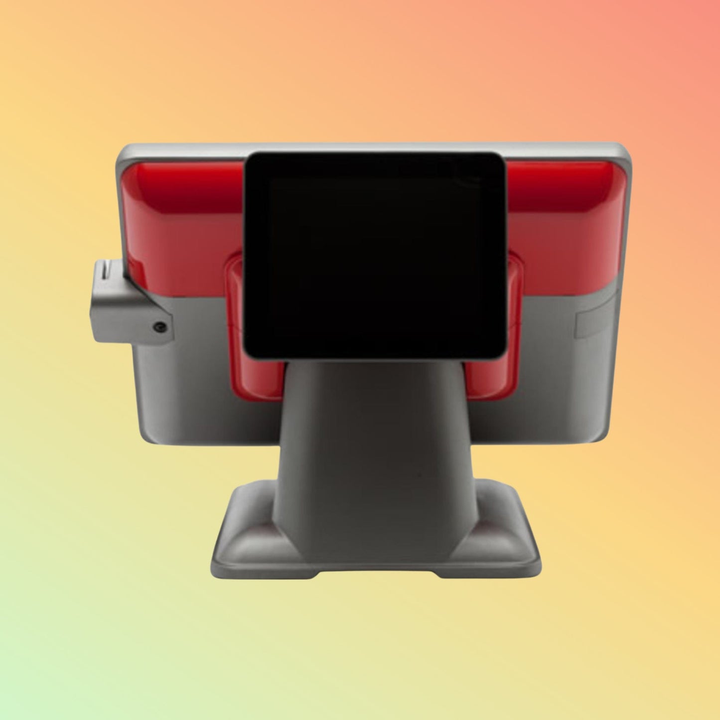 "POS Terminal with 8GB RAM and 128GB SSD, offering efficient performance and storage for business transactions"