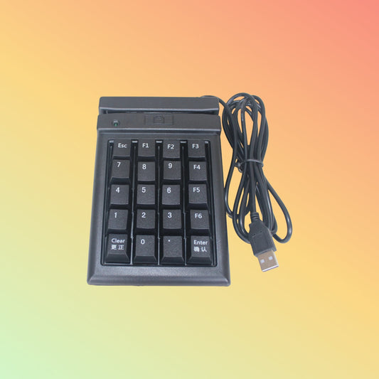Ocom (KB20R) 20keys Key Pad with Triple Tracks Magnetic Card Reader - NEOTECH