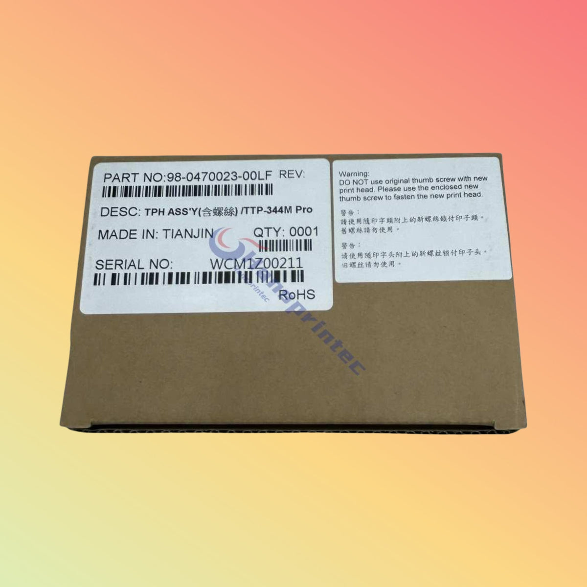 Original Printhead 98 - 0470023 - 00LF for TSC TTP - 344M Pro - NEOTECH