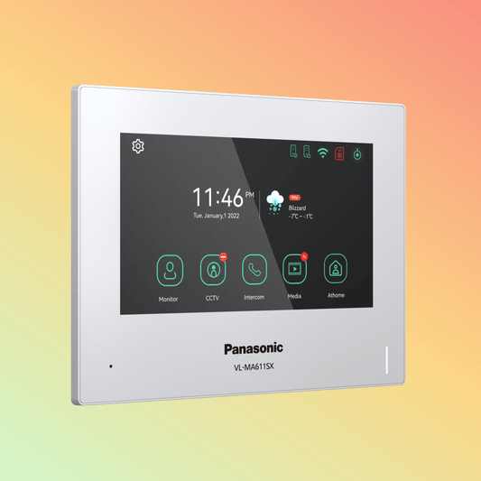 Panasonic Connect VL - SA611 Hybrid Video Door Phone Kit with Mobile App Access - NEOTECH