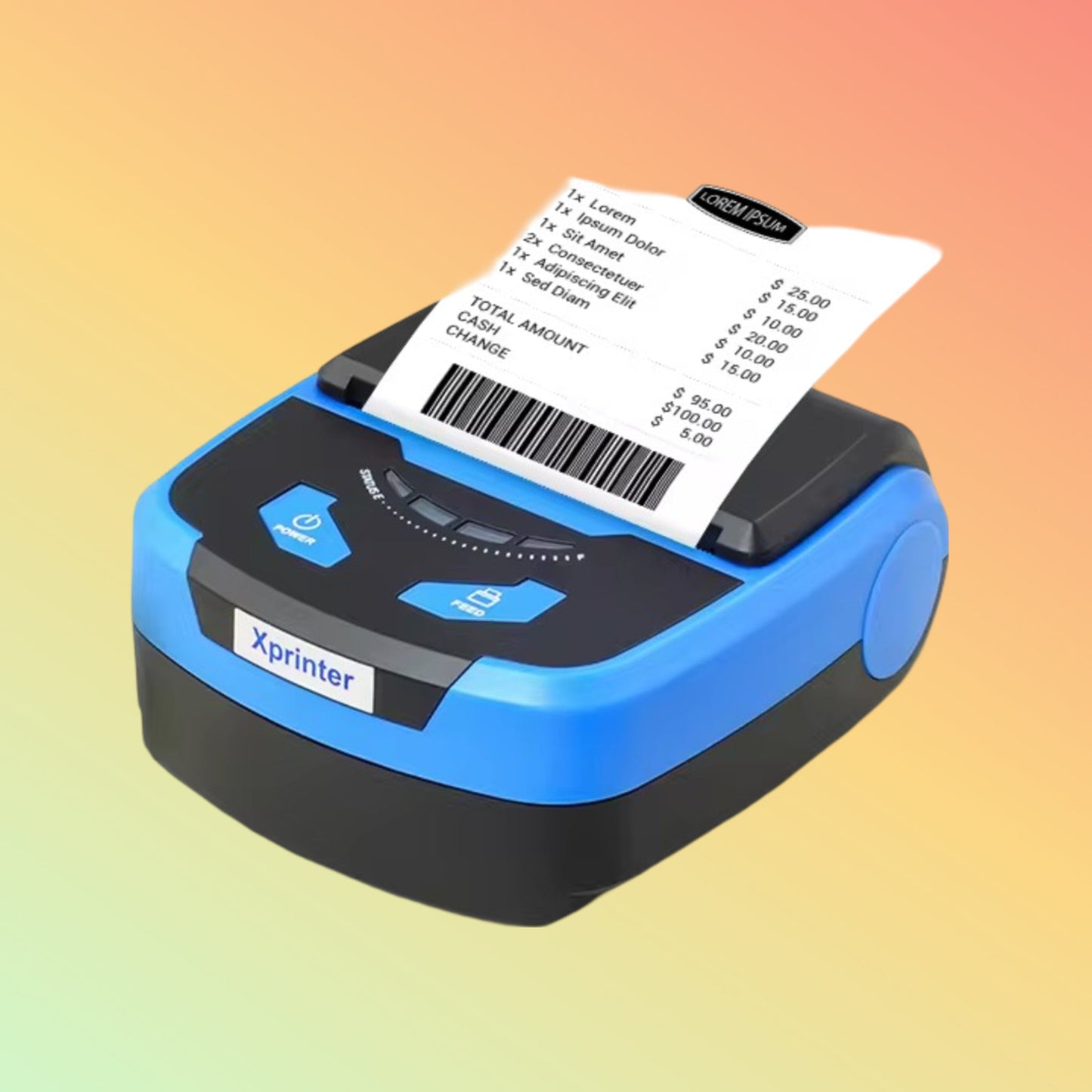 Portable 70 mm/s Thermal Printer Xprinter XP-P810 UAE