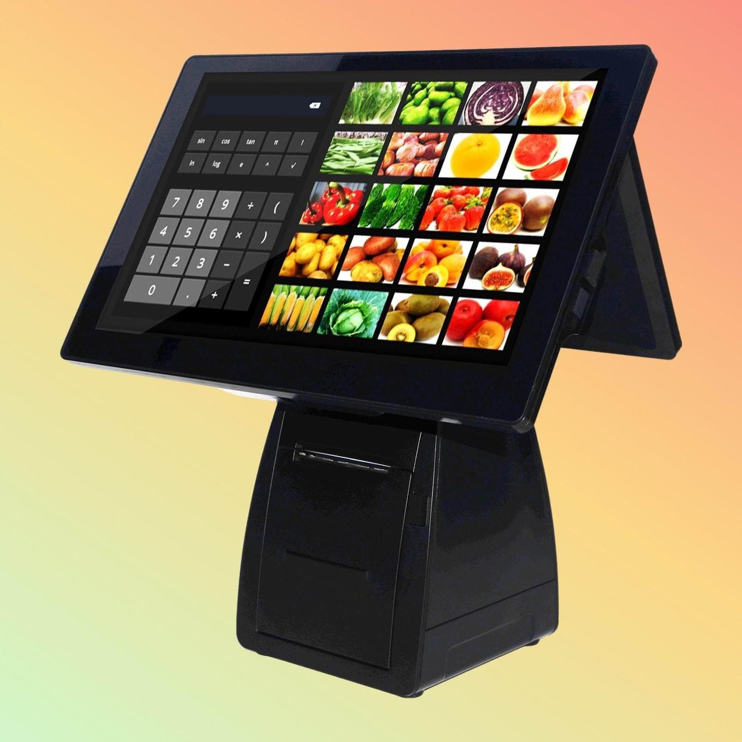 POS Android System in a Retail Shop Setting.