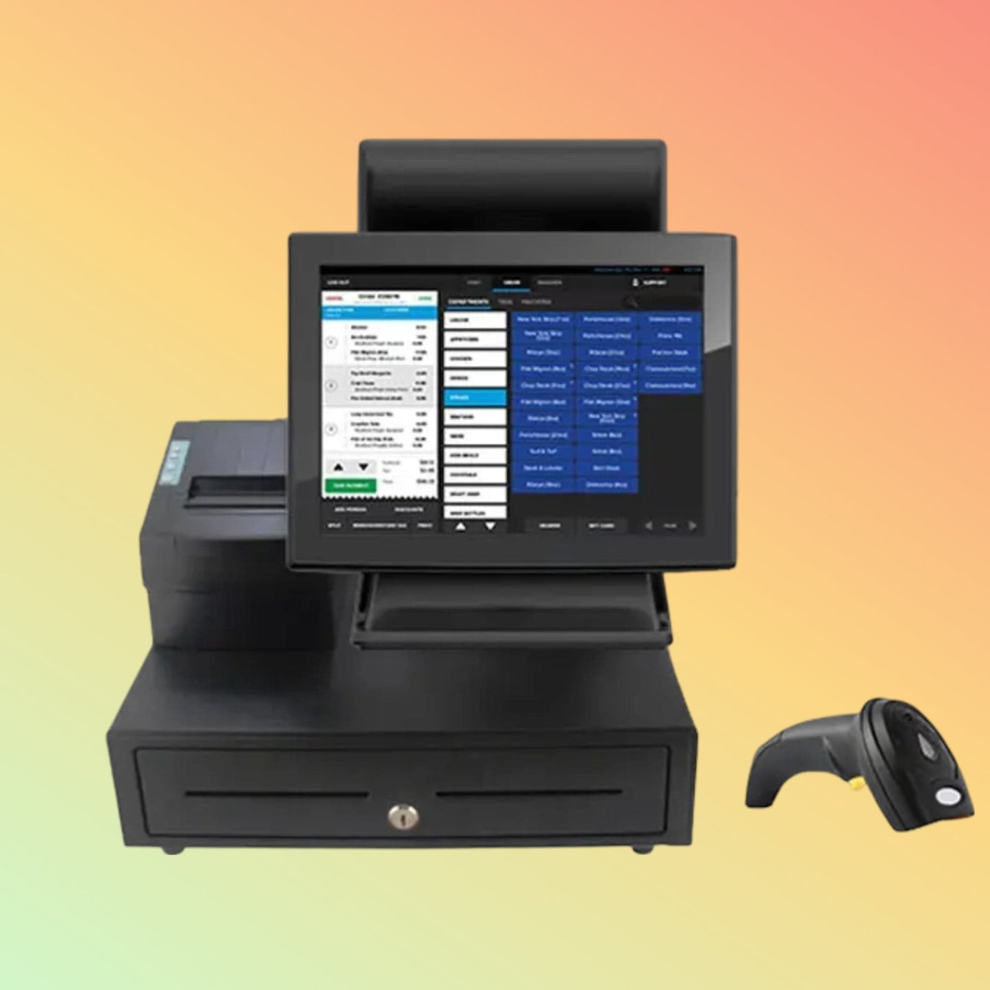 POSTECH PT - R1502 Dual Display POS Terminal - NEOTECH