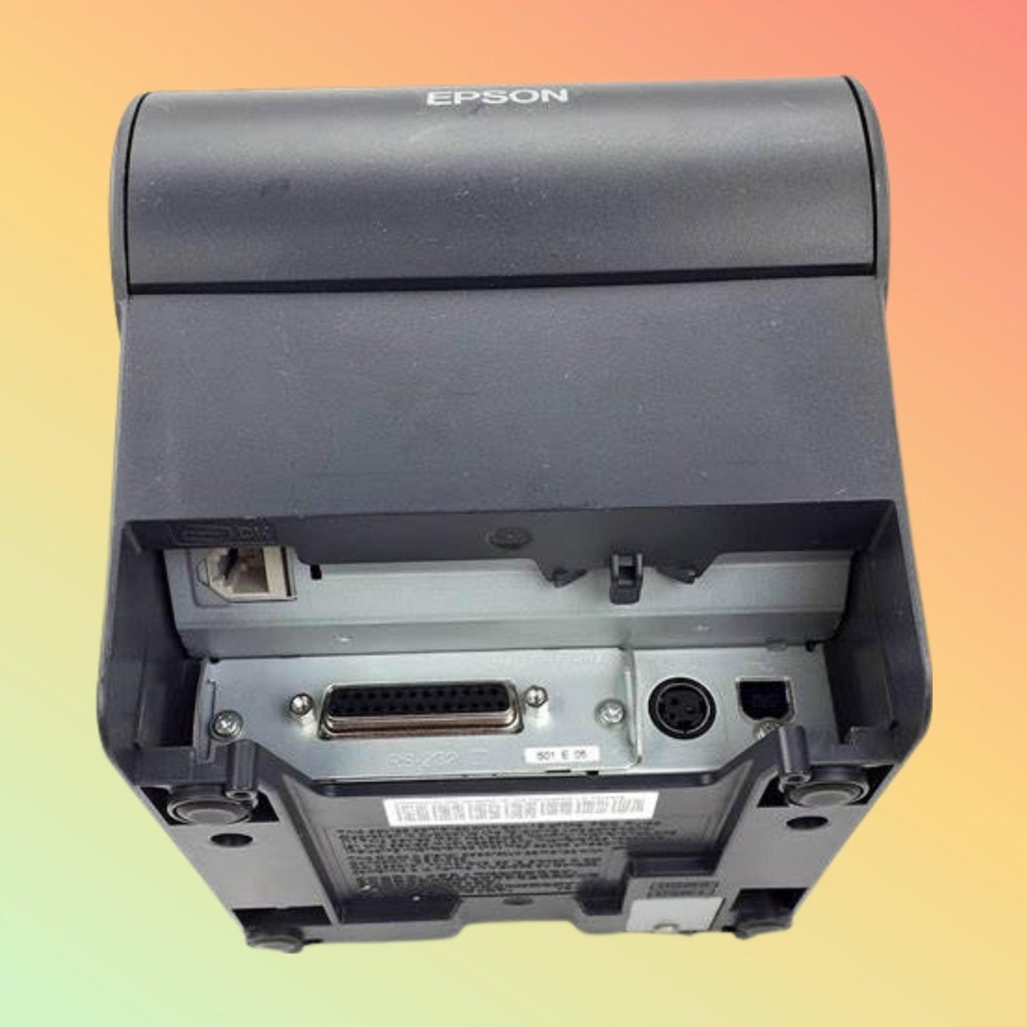 TM-T88V power adapter and accessories included in box