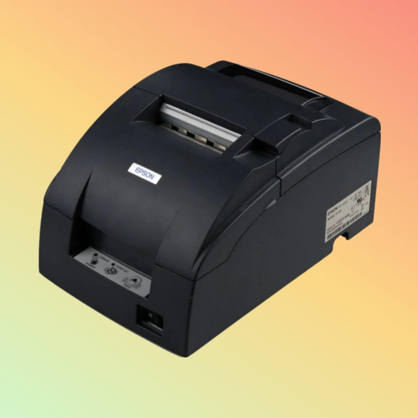 Epson TM-U220B printer setup with POS system for seamless transactions.