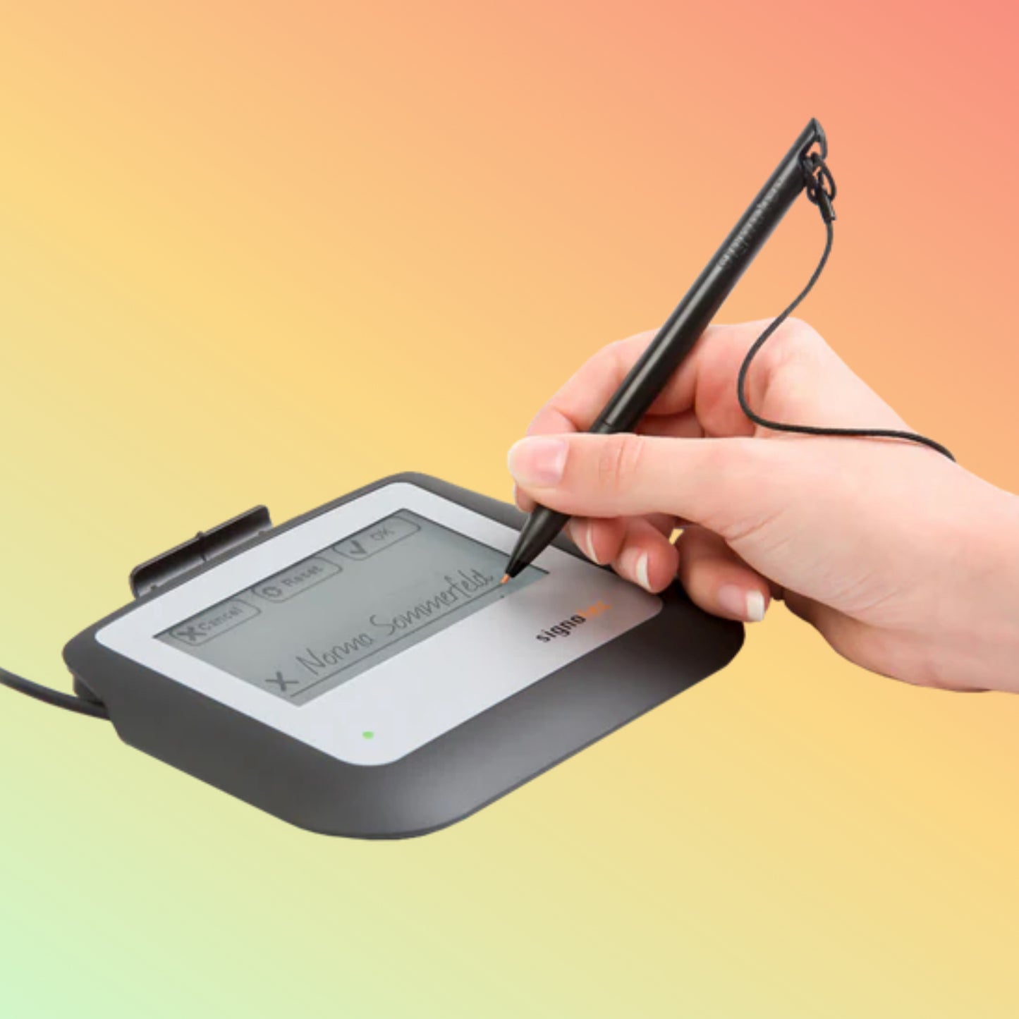 signotec Sigma compact 160×120×10 mm portable e-signature pad UAE