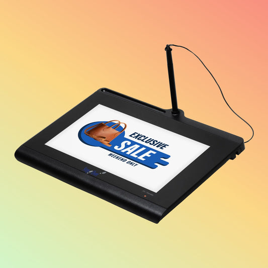StepOver 10" Signature Pad – Color Screen, Document View, Durable - NEOTECH