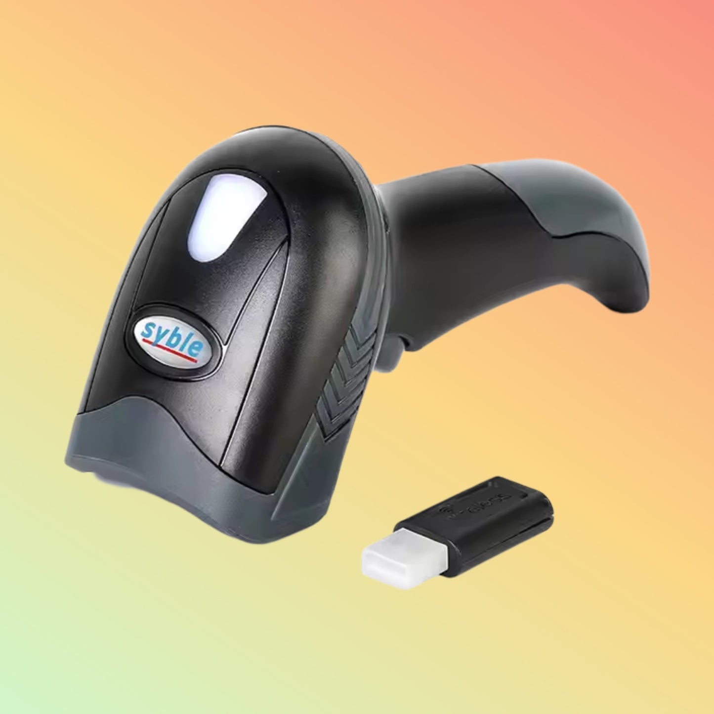 Syble XB - 6221RB Barcode Scanner Fast Speed 1D 2D Handheld Wireless Bar Code Reader - NEOTECH