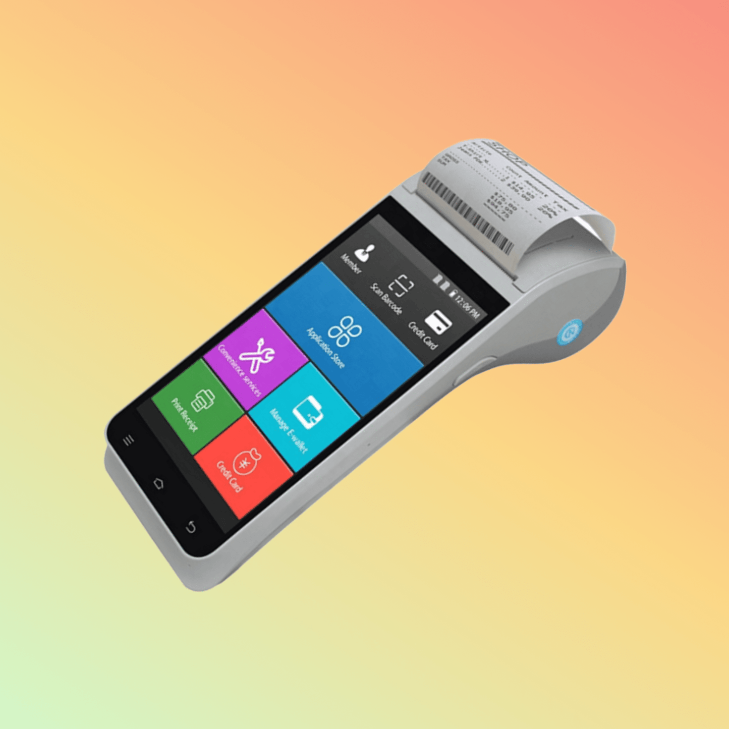 TOTALPOS H - Z91 5.5 inch Portable Android POS Terminal With Thermal Printer - NEOTECH