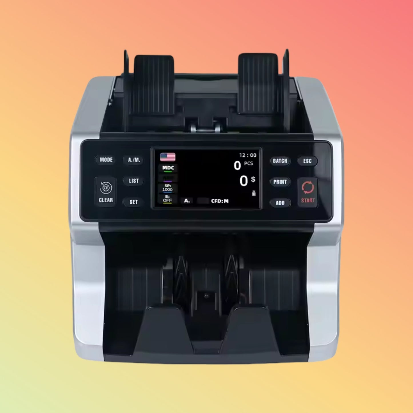 UN - 70A Currency Detectors Counting Machine Money Banknote Counting Machine Bill Counter - NEOTECH