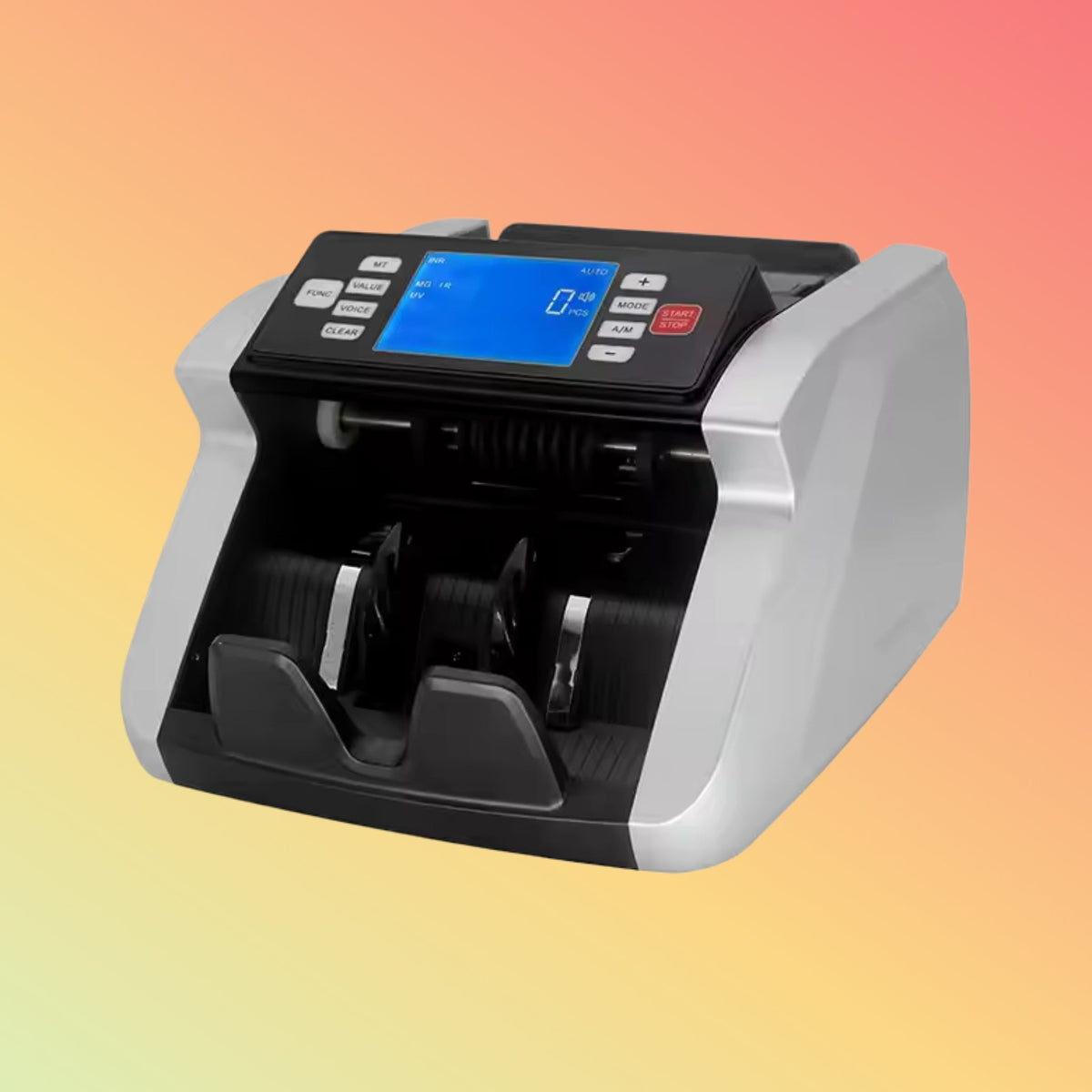 UNION C15 Portable Money Counter with Gold Finish & Safescan Features - NEOTECH