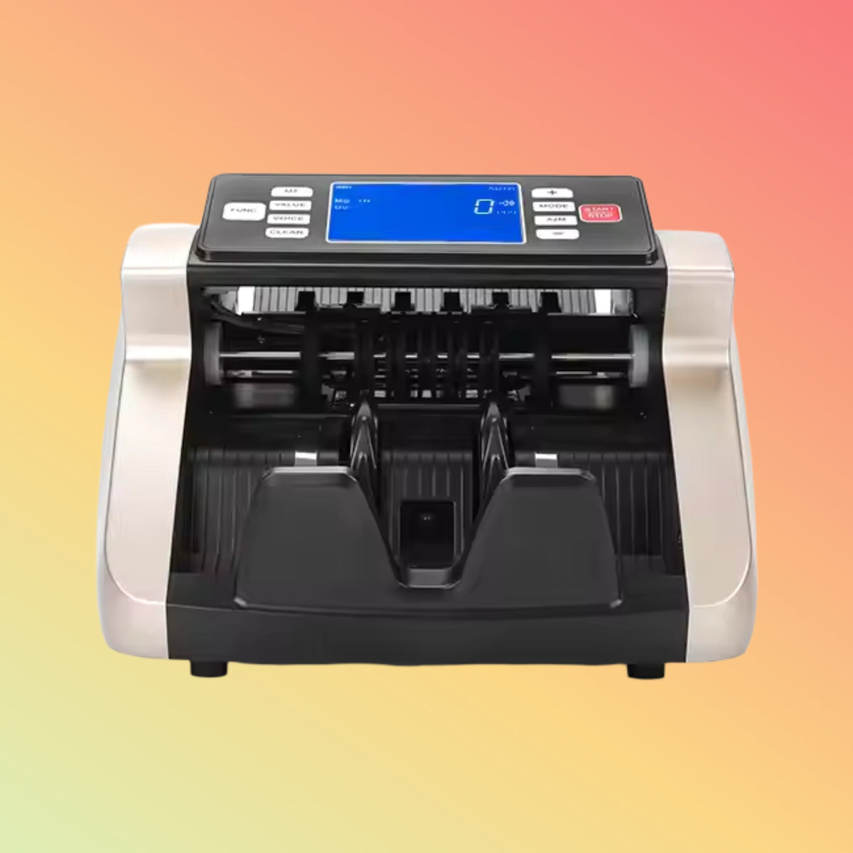 UNION C15 Portable Money Counter with Gold Finish & Safescan Features - NEOTECH