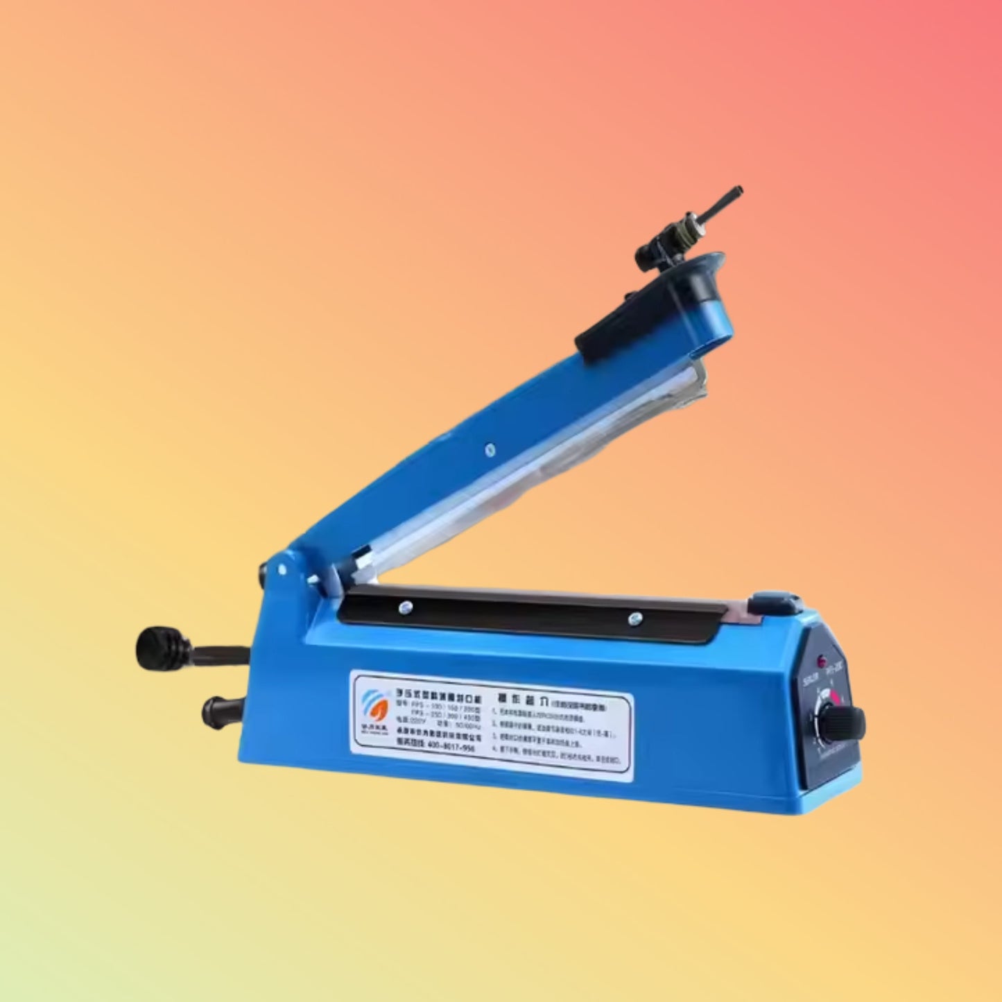 UNION Sealing Machine Small Vertical Plastic Doypack Bag Sealer Band Multi Color Heat Sealing Machine for Plastic Food Packaging - NEOTECH