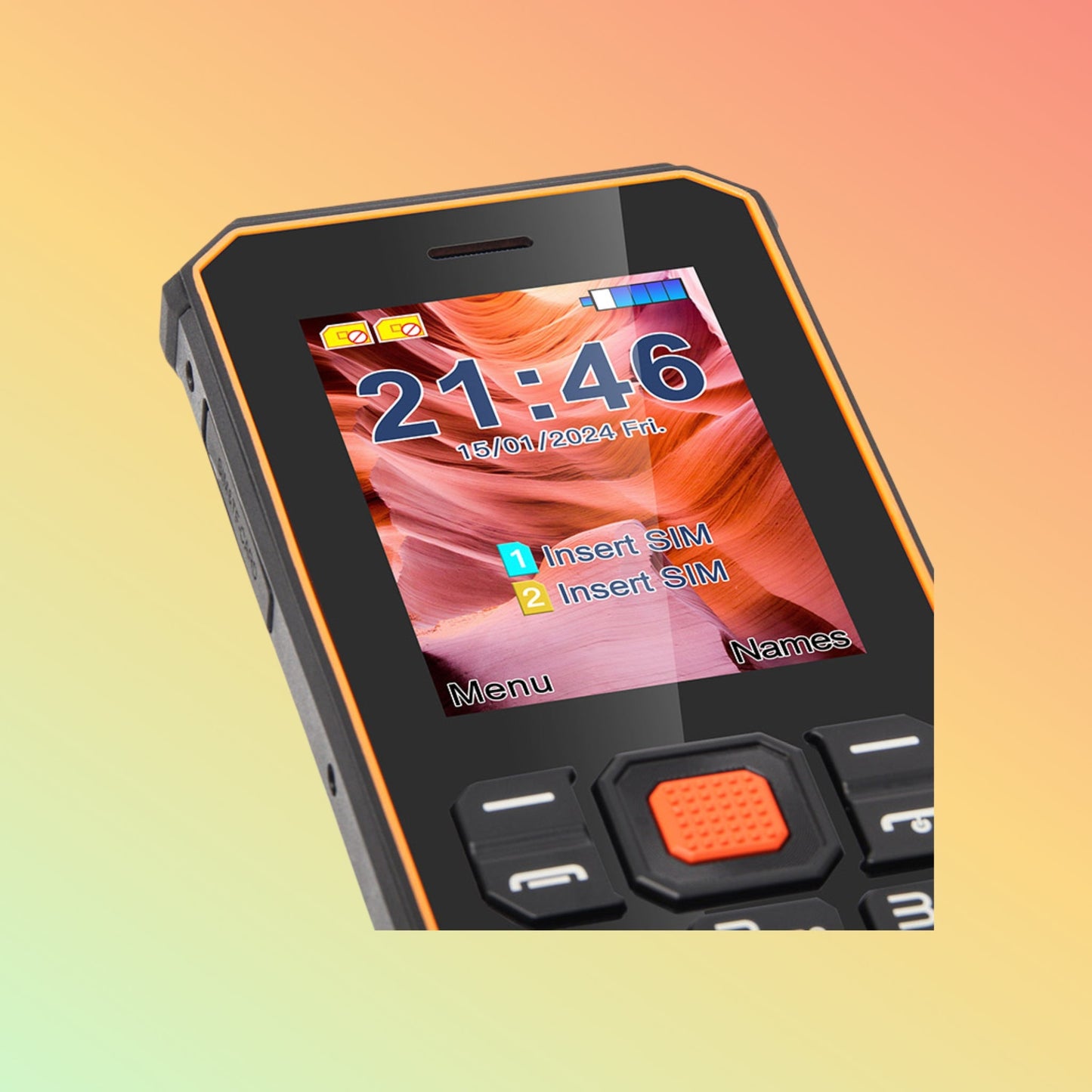 Uniwa S2 2.4 Inch Dual SIM IP68 Rugged Waterproof Keypad Mobile Phone with Long Standby - NEOTECH