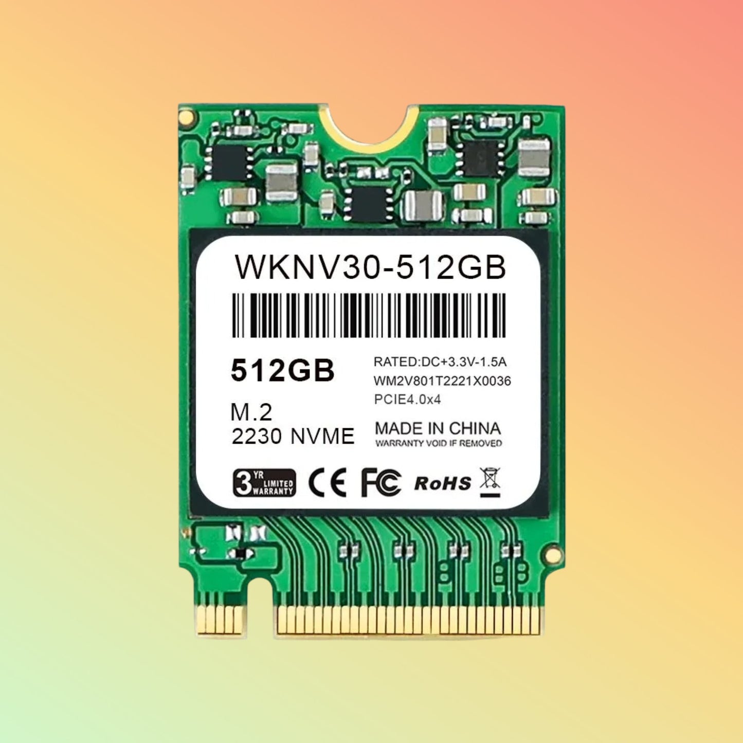 Whalekom M.2 2230 PCIE3.0x4 NVME SSD - NEOTECH