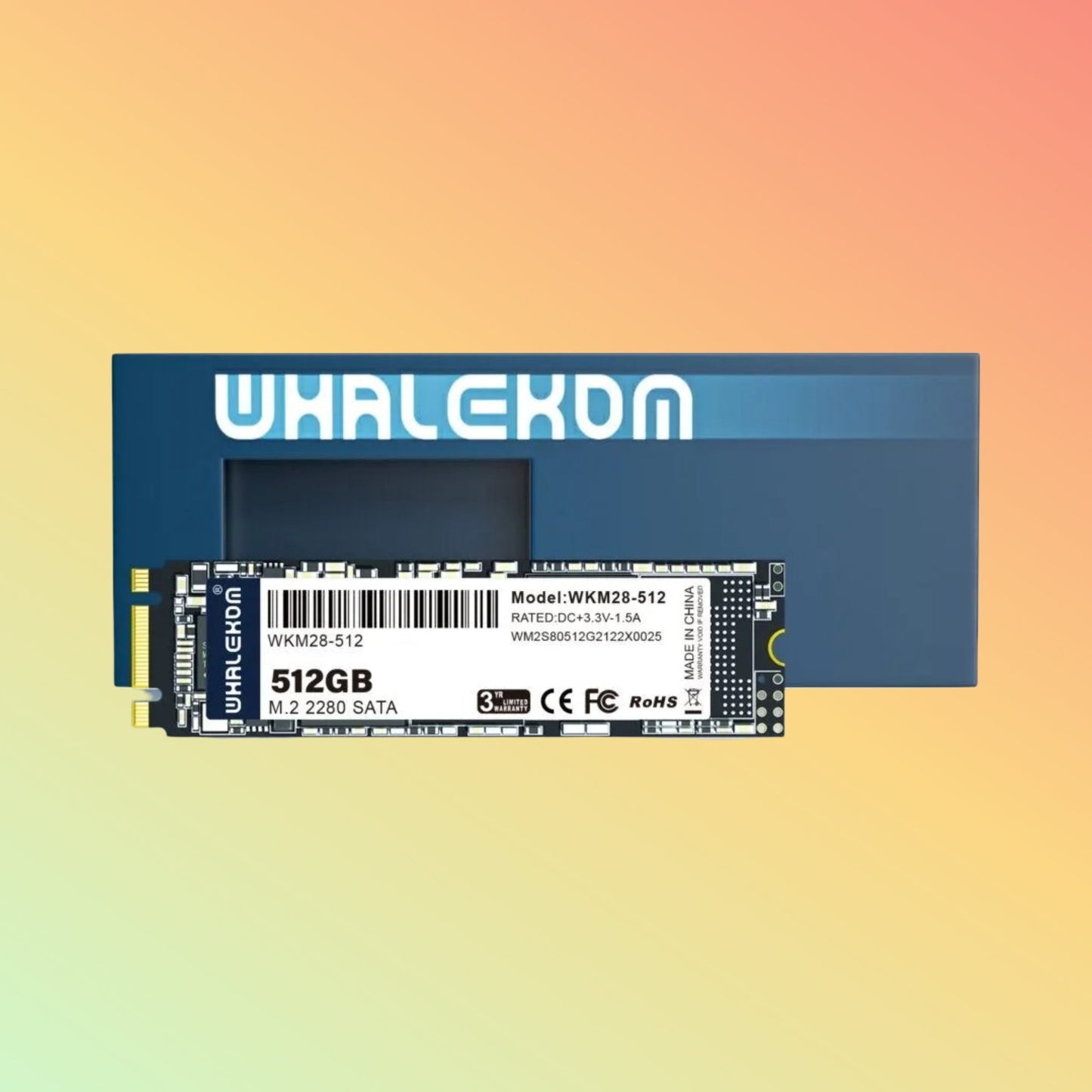 Whalekom WKM28 – M.2 SATA 2280 SSD – 512GB Solid State Drive - NEOTECH