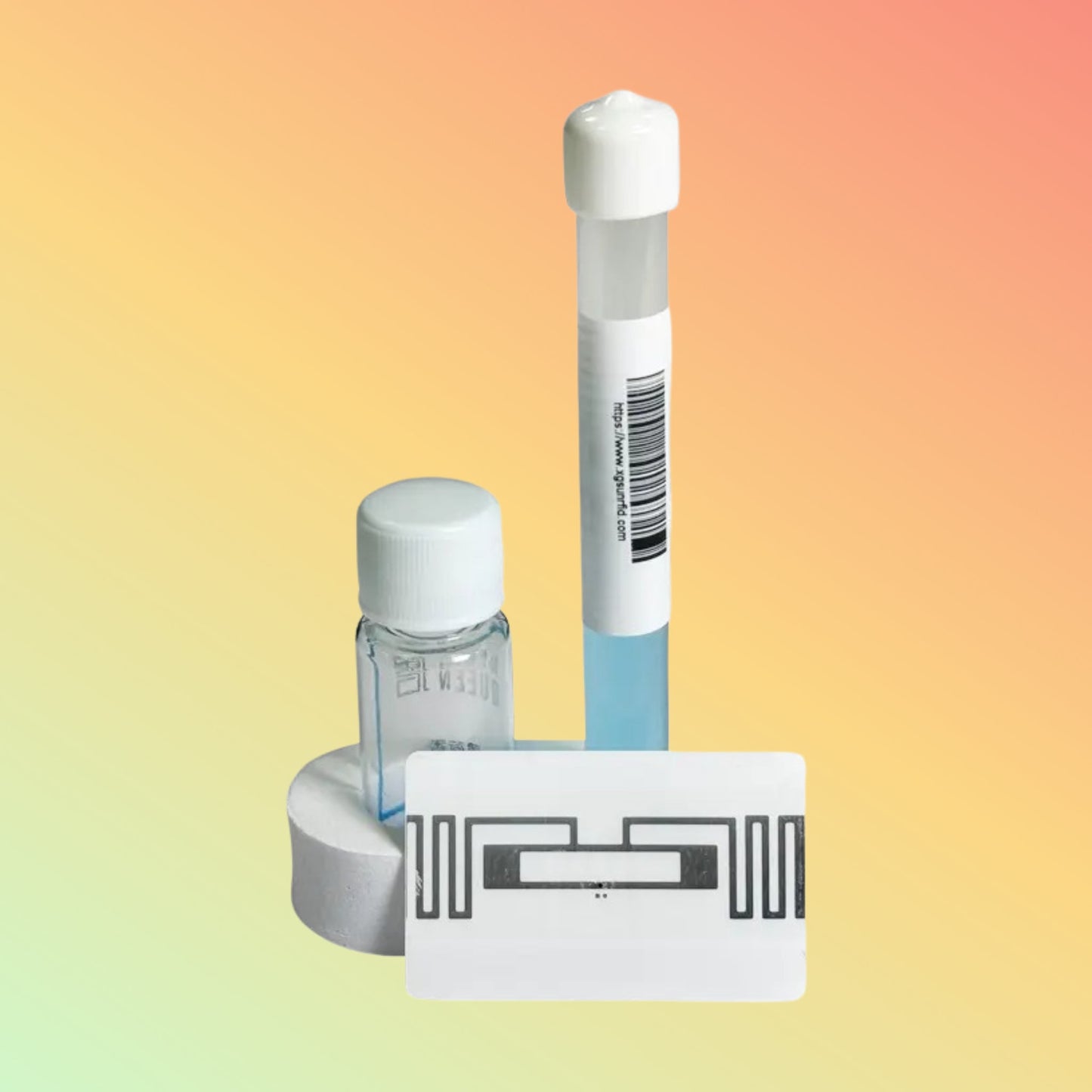 XGSun Anti - liquid RFID Security Label for Test Tube - NEOTECH