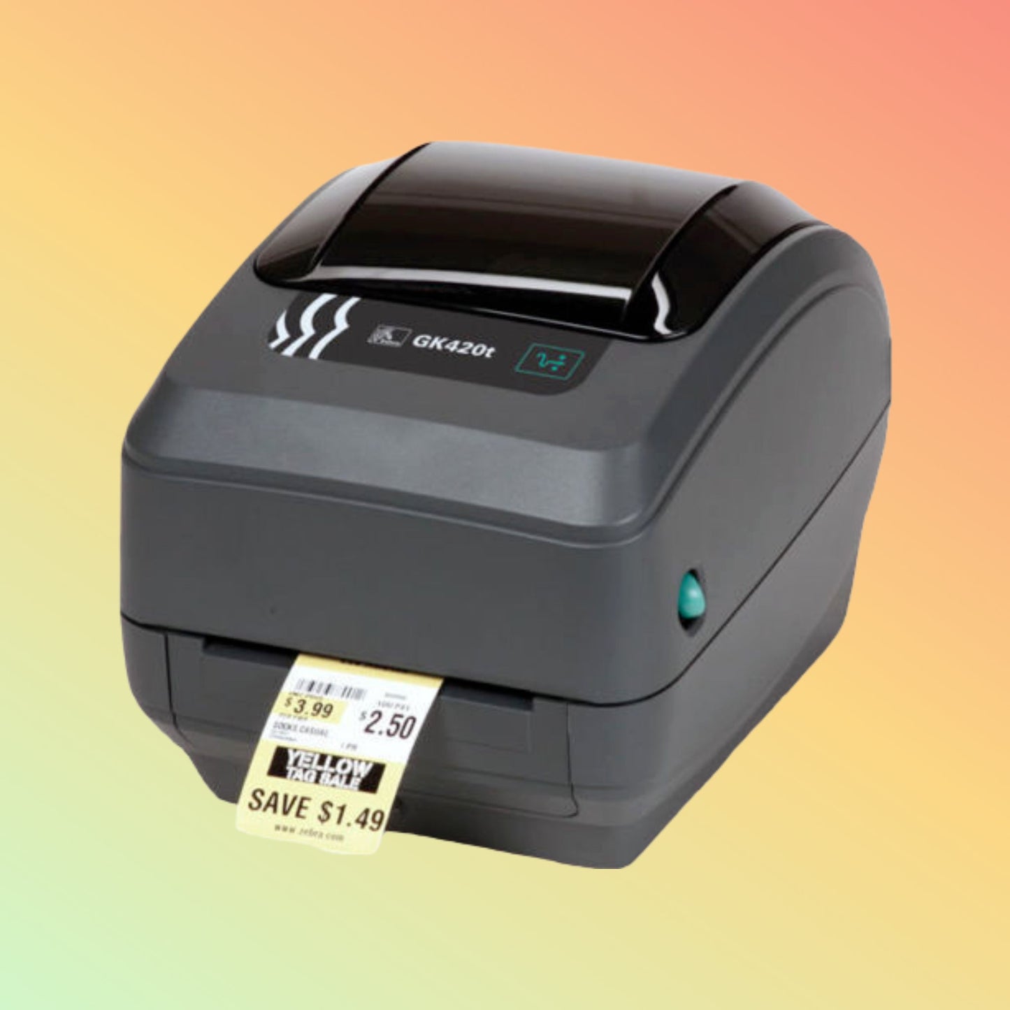 Zebra GK420T LAN Barcode Printer | Fast & Compact - NEOTECH